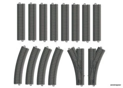 23400 Marklin Kunststoffgleis-Ergänzungspac