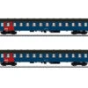 42695 Marklin Reisezugwagen-Set,2 Wag.,DSB, -Marklin Winkel MA42695