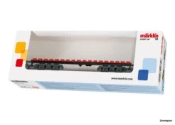 44734 Marklin Baustein-Flachwagen -Marklin Winkel MA44734 2