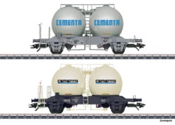 46628 Marklin Kugelsilowagen-Set CEMENTA SJ