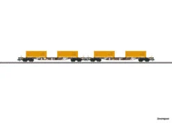 47130 Marklin Cont.Tragwagen-Set AAE/DB