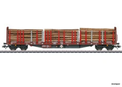 47139 Marklin 4-assige Rongenwagen Van De DB AG, Tijdperk VI