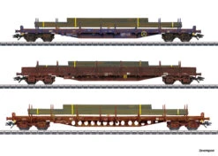 47160 Marklin Flachwagen-Set, CFL Cargo, Ep