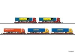 47418 Marklin RoLa-Wagen-Set Mit LKW DB AG