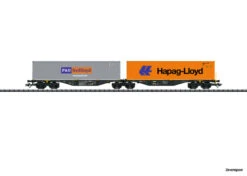 47807 Marklin Doppel-Tragwagen Sggrss80 Rai