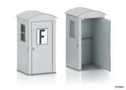 56159 Marklin Bausatz Fernsprechbuden