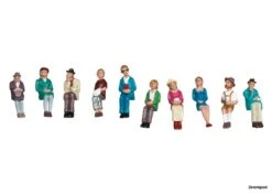 56404 Marklin Figurensatz Sitz.gemischt