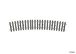 59072 Marklin Gleis Geb.22,5° 1176 Mm(H1040