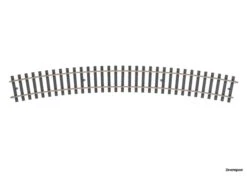 59077 Marklin Gleis Geb. 22,5° 1715 Mm(H107