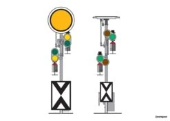 70361 Marklin Form-Vorsignal Passend Zu 703 -Marklin Winkel MA70361 1