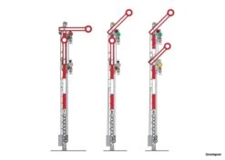 70412 Marklin Form-Hauptsignal (Gittermast) -Marklin Winkel MA70412 1