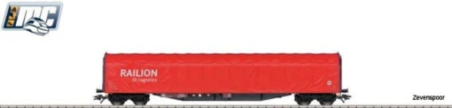 47104 Marklin Schiebeplanenwagen Bauart Rils Der Railion DB Logistics, Epoche VI -Marklin Winkel MC47104