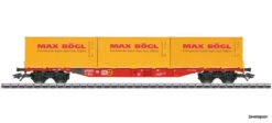 47132 Marklin Containerwagen Sgns “Max Bögl” Met 3×20 ‘boxcontainers