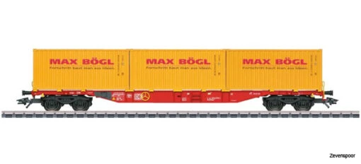 47132 Marklin Containerwagen Sgns “Max Bögl” Met 3×20 ‘boxcontainers -Marklin Winkel MC47132